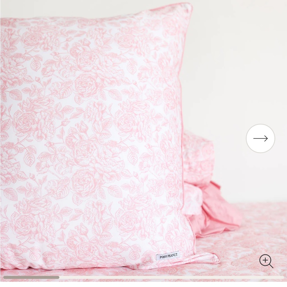 3 posh peanut euro pillow covers